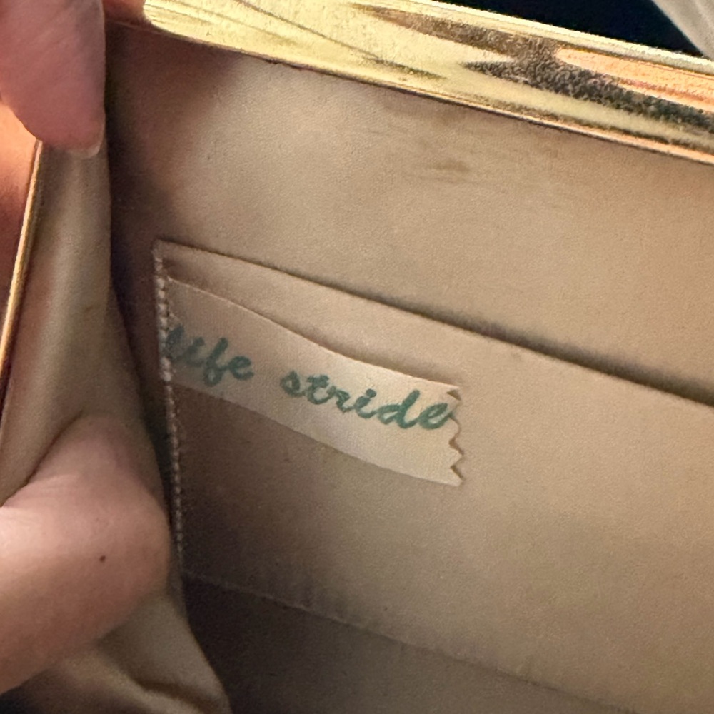 1950’s Vintage Black Bag - Picture 5 of 6